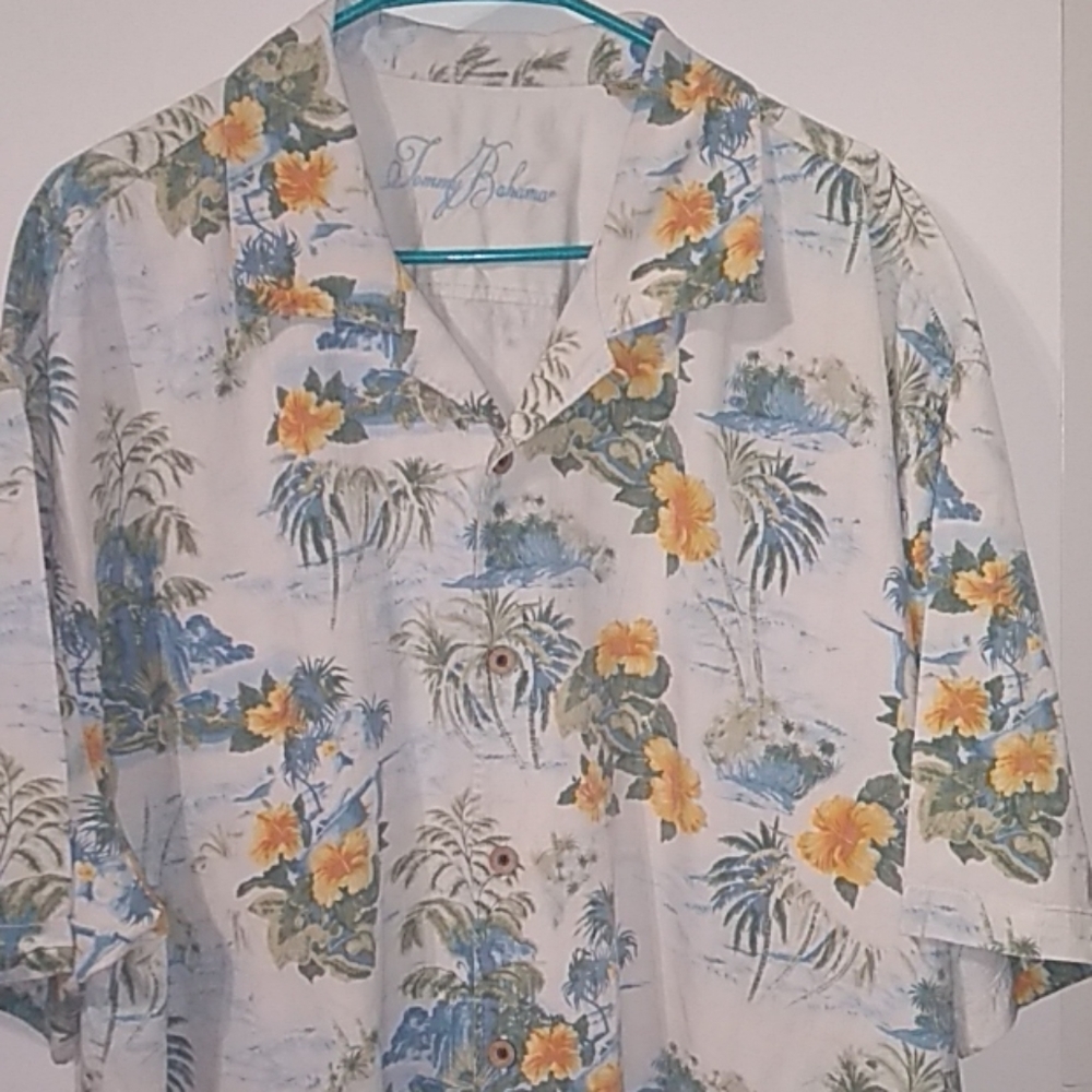 Cruise TOMMY BAHAMA BUTTON DOWN SHIRT SZ XXL